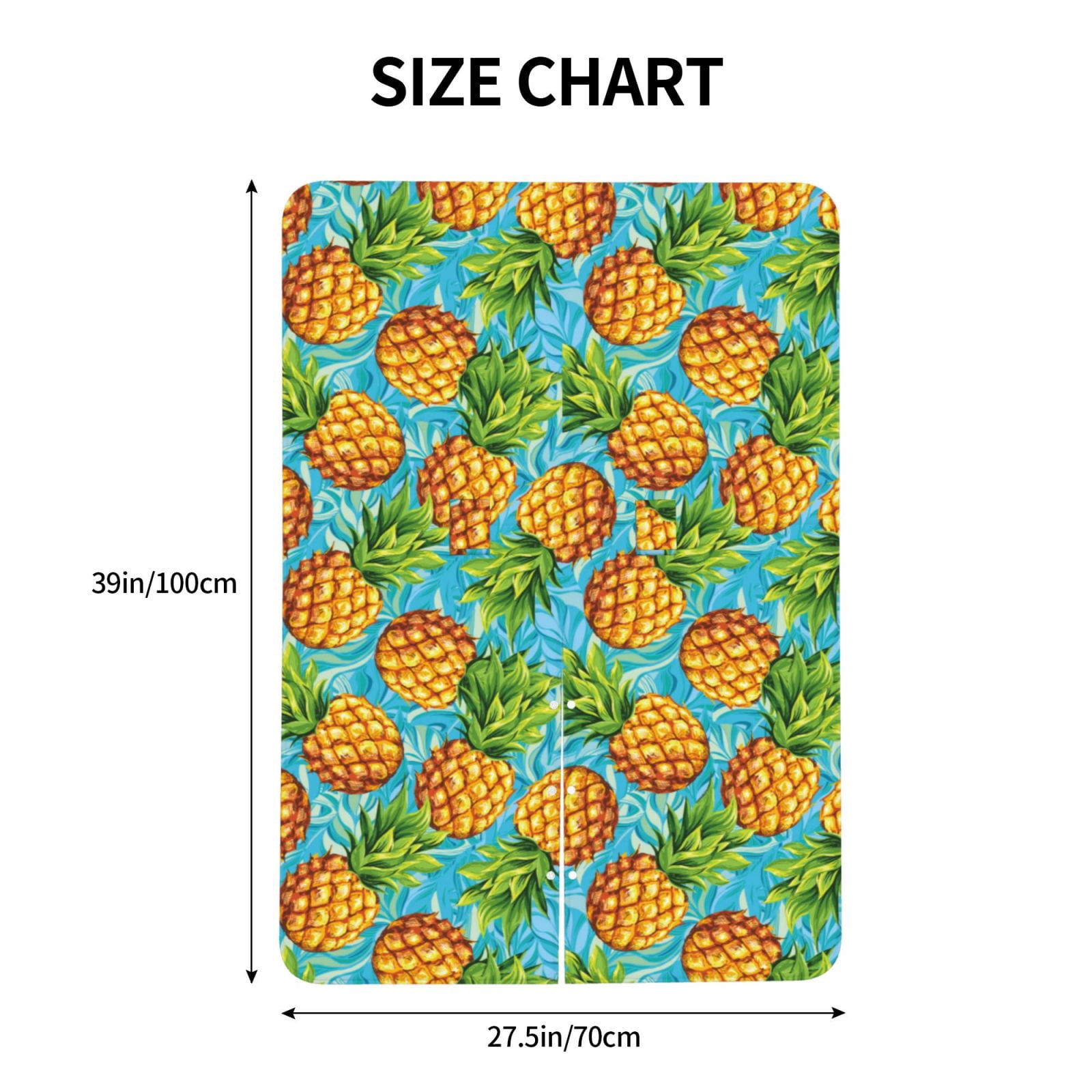 Naloa Pineapple Baby Car Seat Cover, Breathable Baby Carrier Cover, Multiuse Baby Carrier Cover & Nursing Breastfeeding Cover