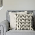 thumbnail image 4 of Blue Mudcloth Throw Pillow Covers 18x18 Inch Set of 2 Indigo Modern Boho Herringbone Chevron Outdoor Decorations Decorative Throw Pillows Cases Cushion Covers for Home Room Couch Decor, 4 of 6