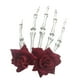 thumbnail image 4 of Pinza para el pelo de Halloween, accesorio para el pelo de terror para cosplay, fiesta, creativa, novedosa, gótica. Rosa roja, 4 of 9