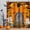 Orange 1, variant on MIZHONA Halloween Cat Shower Curtain Fall Autumn Pumpkins Fabric Bathroom Curtains Decor 72x72 in