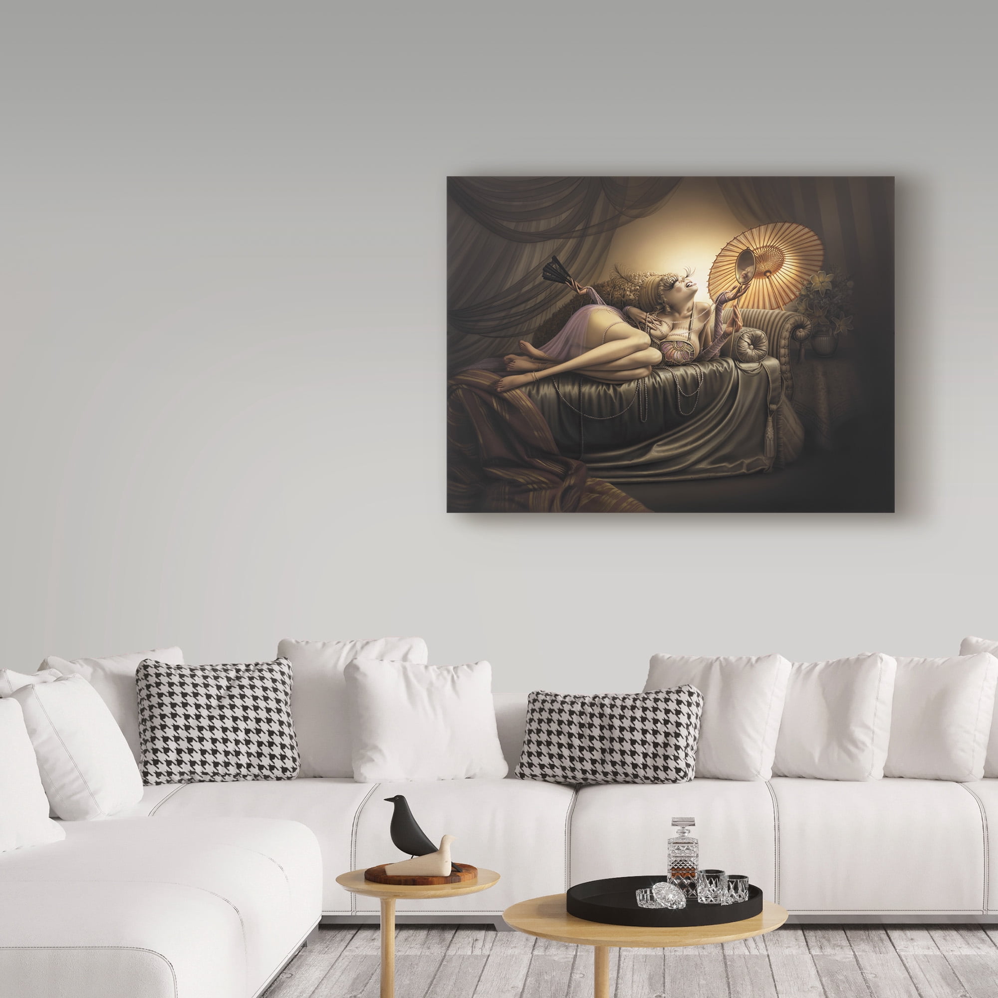 Trademark Fine Art 'Ida Love' Canvas Art by Kirk Reinert