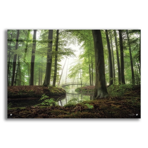 Epic Art 'On a Beautiful Morning' by Martin Podt, Acrylic Glass Wall Art, 36"x24"