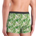 thumbnail image 4 of Men's Boxer Briefs, Bell Pepper funny green Soft Comfy Mens Underwear Boxer Briefs Breathable With Widen Waist, 4 of 7