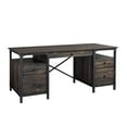 thumbnail image 1 of Sauder® Steel River Desk (2 Box), Carbon Oak®, 427854, 1 of 9