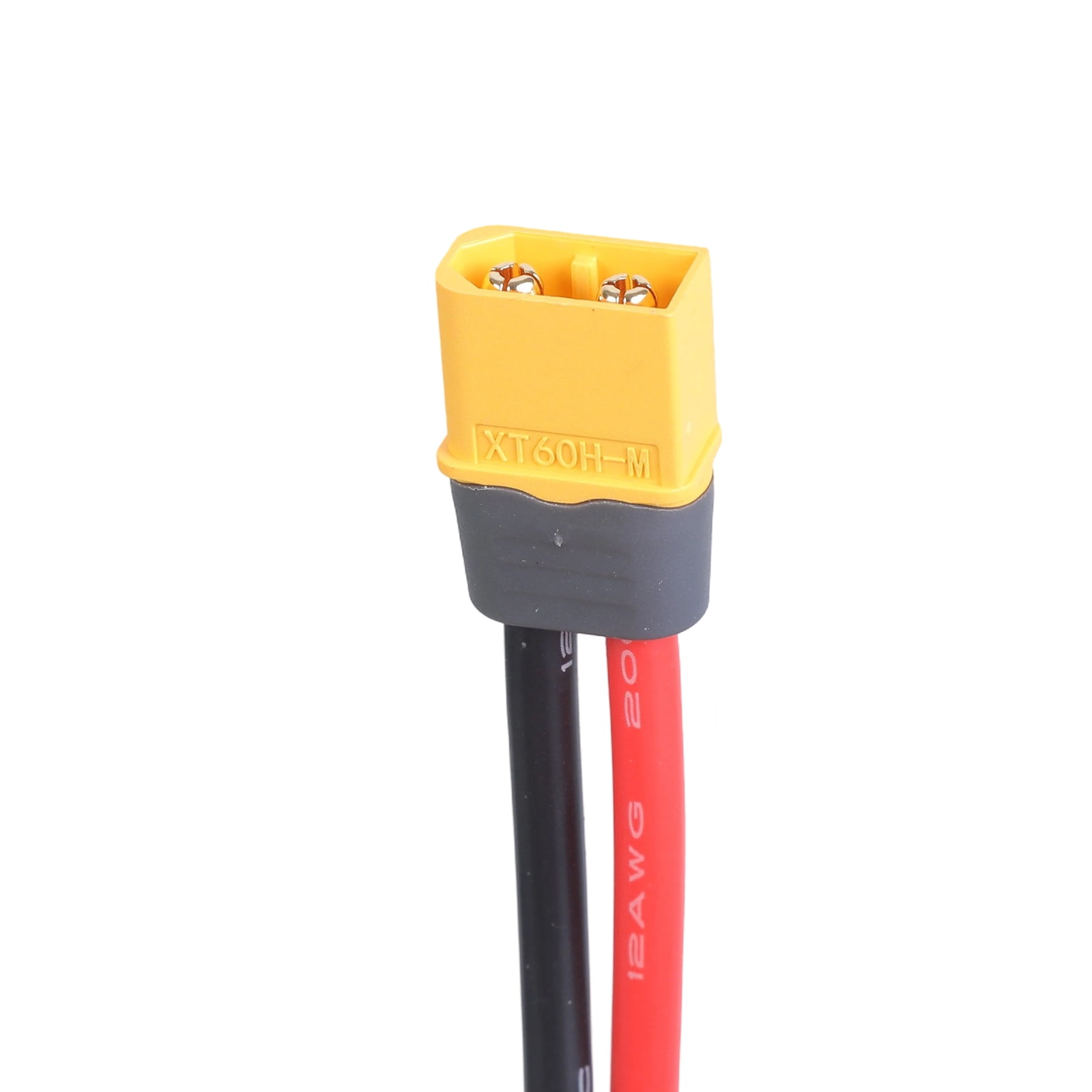 XT60 to Clamp Cable 12AWG Alligators Clip to XT60 Male Cable for Power Station Solar Panel Car Charging
