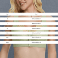 thumbnail image 2 of MEICHEN Womens Front Closure Wireless Bras Padded Full Coverage Comfort Everyday Bralettes Seamless Underwear, 2 of 4