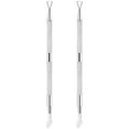 thumbnail image 1 of Triangular Stainless Steel Nail Cuticle Pusher & Gel Remover - Efficient Tool for Fingernail & Toenail Care, 1 of 5