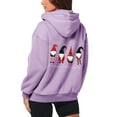 thumbnail image 2 of Christmas Gnome Hoodies for Women 2025 Long Sleeve Zip Up Graphic Hooded Sweatshirt with Pockets Jacket Coat, 2 of 7