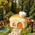 thumbnail image 5 of Diy Miniature Bakery Resin House F (Miniature Bakery Resin House, Fairy Garden House), Diy Resin House Figurines Miniature Scene Decor Dollhouse Accessories Resin Dollhouse for Terrarium Fish Tank, 5 of 5