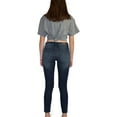 thumbnail image 3 of Articles of Society Womens Super-Soft Released Hem Cropped Jeans, Blue, 24, 3 of 4