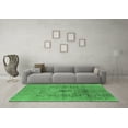 thumbnail image 3 of Ahgly Company Indoor Rectangle Oriental Emerald Green Industrial Area Rugs, 3' x 5', 3 of 4