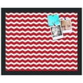 thumbnail image 2 of PinPix ArtToFrames 14x11 Custom Cork Bulletin Board    Poster Board Has a Fabric Style Canvas Finish, Framed in Satin Black (PinPix-511), 2 of 5
