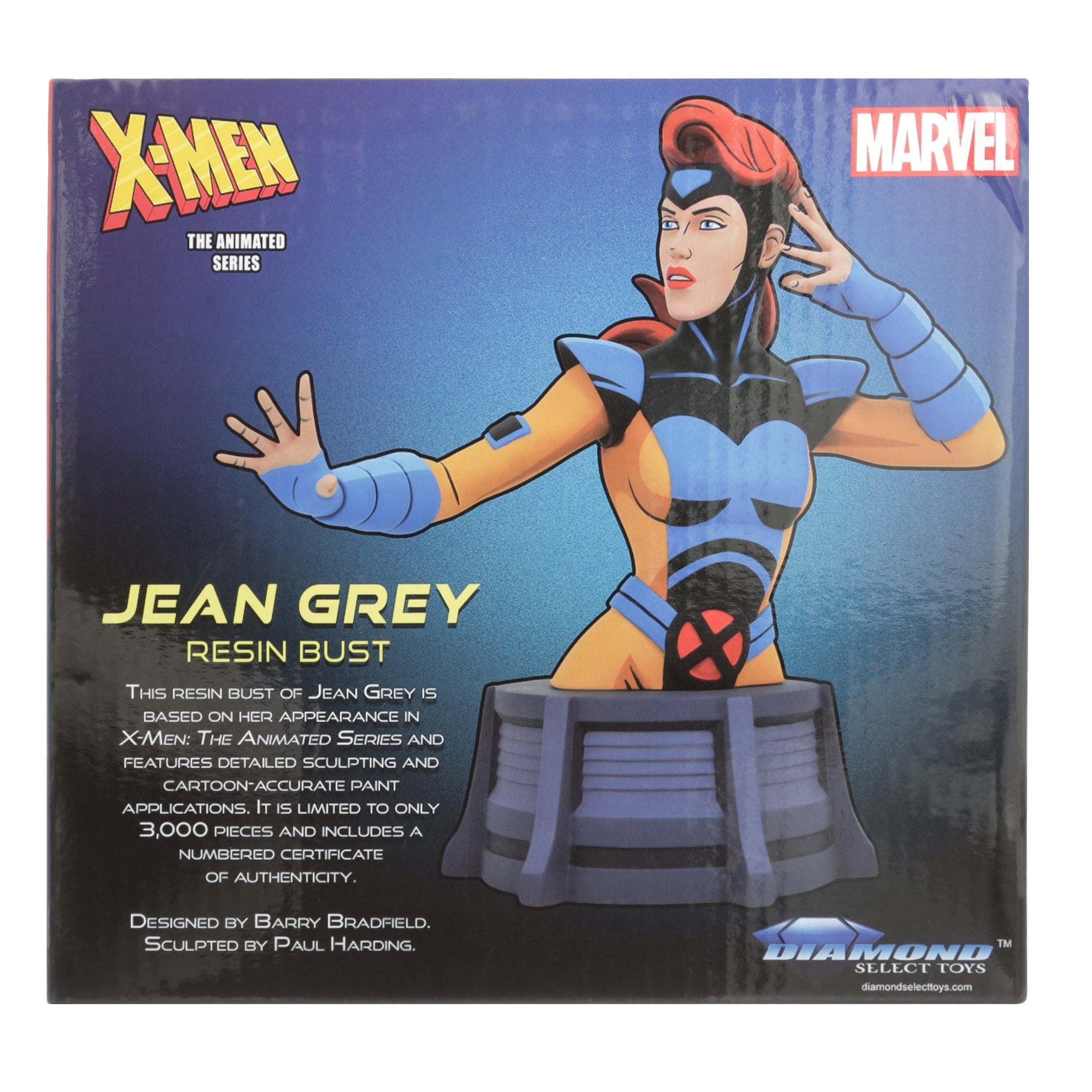 Marvel Comic Animated Jean Grey Bust