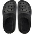 thumbnail image 4 of Mens and Womens Lined Clogs, Unisex Winter Fleece Breathable Walking Garden Shoes Warm Non-Slip Mule Footwear, 4 of 11