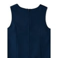 thumbnail image 3 of Wonder Nation Girls School Uniform Pleated Ruffle Jumper Dress, Sizes 4-16 & 8-20 Plus, 3 of 3