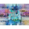 thumbnail image 2 of Tienhaara, Michael 32x25 White Modern Wood Framed Museum Art Print Titled - Impressions II, 2 of 4