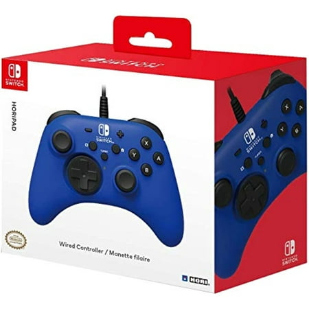 Hori - Royal Blue, Nintendo Switch, Hori-Pad, Wired Video Game Controller