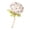 White, variant on Sturdy Hydrangea Brooch Versatile Jewelry Pin Designed for Fashion Forward Women in Professional Settings