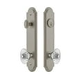 thumbnail image 4 of Grandeur Arcbur_Tp_Eset_234 Arc Solid Brass Tall Plate Single Cylinder Keyed Entry Set -, 4 of 6