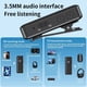 thumbnail image 3 of Transmisor y Receptor de Audio Bluetooth 5.3. Adaptador de Audio Auxiliar Inalámbrico de 3,5 mm. Transmisor Bluetooth para TV y Auriculares de Coche., 3 of 6