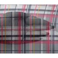 thumbnail image 4 of oneOone Viscose Chiffon Gray Fabric Madras Check Quilting Supplies Print Sewing Fabric By The Yard 42 Inches Wide, 4 of 4