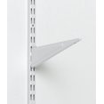 ClosetMaid 2854 ShelfTrack 16Inch Locking Shelf Bracket, White