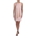 thumbnail image 1 of Tahari ASL Womens Floral Lace Overlay Cocktail Dress, 1 of 2