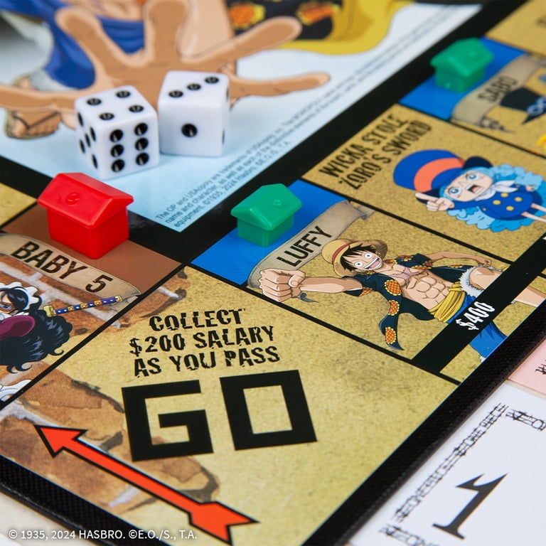 USAopoly, Monopoly One Piece Edition Board Game, 9 Count - Walmart.com