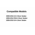 thumbnail image 2 of OEM Driver Left Side Rear Door Window Door Glass Compatible with Audi A4 S4 RS4 4 Door Sedan 2009-2016 Model, 2 of 5