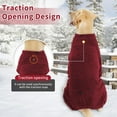 thumbnail image 4 of UOSIA Dog Winter Coat Soft Pullover Pajamas, Warm Dog Cold Weather Coats Fleece Coat, 4 of 7