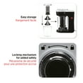 thumbnail image 5 of Starfrit Electric Spiralizer - Two blades - Large and small spirals - Food pusher - Great for vegetables - 60 W - Black, 5 of 5