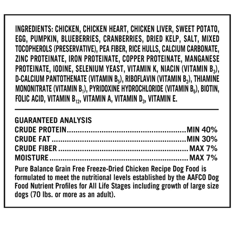 Freeze-Dried Chicken Dog Food, 16 oz photo 4