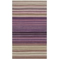 thumbnail image 5 of SAFAVIEH Marbella Xanthia Striped Area Rug, White/Lilac, 2'3" x 4', 5 of 6