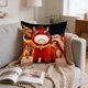 thumbnail image 1 of Year Of The Horses Cute Pillow Horse Ornament Year-End Party Horse Cushion Cover For Sofa Pillow, 1 of 6