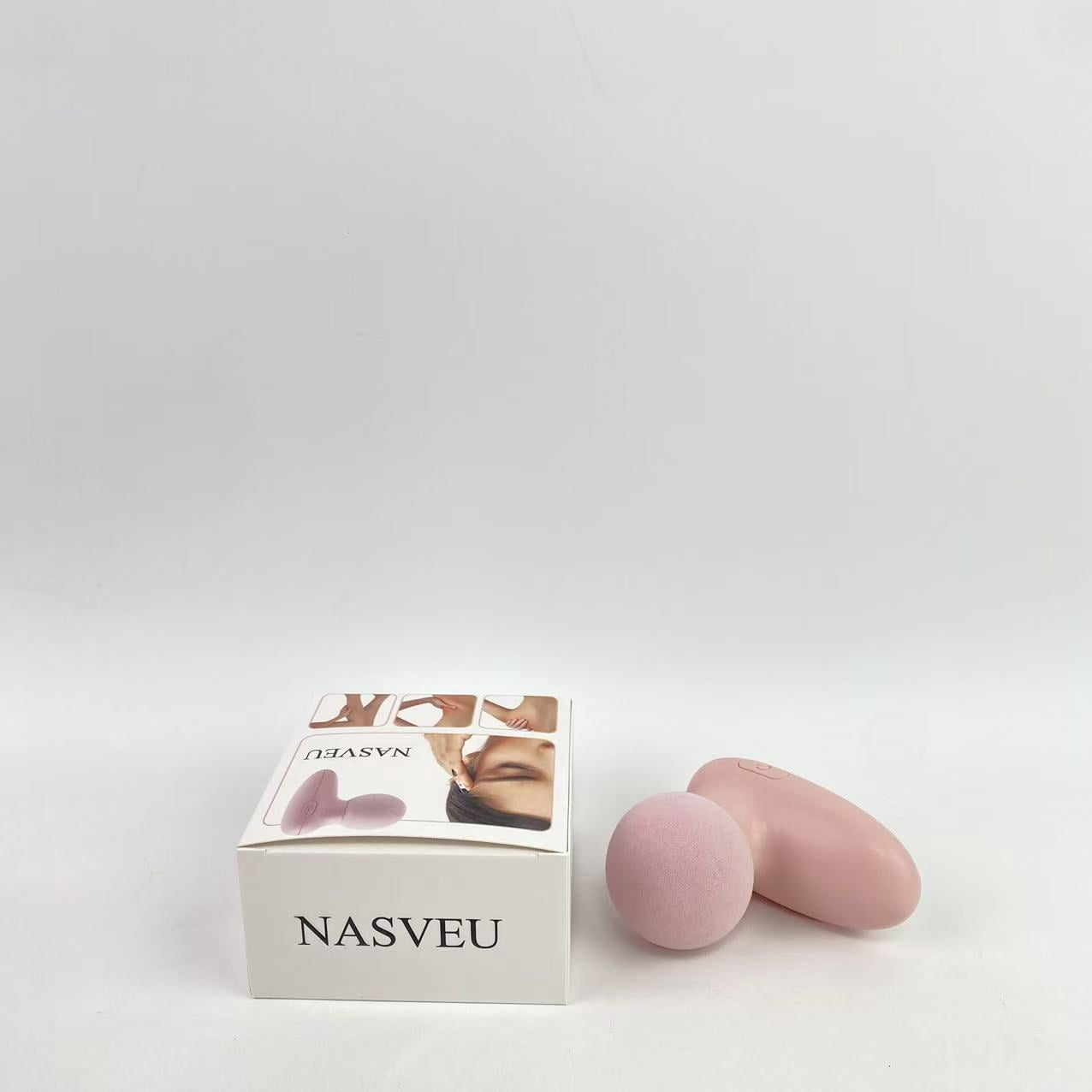 NASVEU Massage apparatus and instruments,Mini Massage Gun-Pink，Muscle Deep Tissue Massager Gun, Handheld Percussion Massager, Portable Quiet Massage Gun