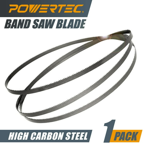 POWERTEC 82" x 1/4" x 10 TPI Band Saw Blade, for 12" Jet and 16" 3