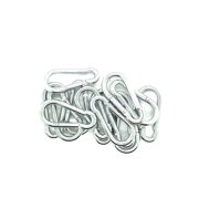 Spring Hooks, Snap Hooks, Carabiners: 3/16", 1/4", 5/16" & 3/8" (25, 3/8)