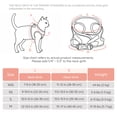 thumbnail image 6 of BELLA & PAL Cat Harness and Leash for Walking, Breathable Air Mesh Adjustable Vest Harnesses for Cats, Easy Control Safety Reflective Strips Harness, Pink Harness, S, 6 of 10
