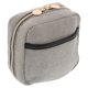 thumbnail image 4 of Neceser de viaje para maquillaje: organizador de artículos de tocador con cremallera de 14 x 14 x 6 cm y compartimentos. Neceser portátil para desplazamientos diarios y viajes cortos., 4 of 7