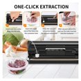thumbnail image 4 of 2pcs Automatic Vacuum Sealer Vac Packer Food Sealer Sous Vide Vacuum Sealer Machine Including 10 Vacuum Bags FREE ,Easy Operation, 4 of 5