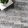 thumbnail image 2 of nuLOOM Sherill Tapis de Course Moderne Abstrait, 2' x 6', Gris, 2 of 9