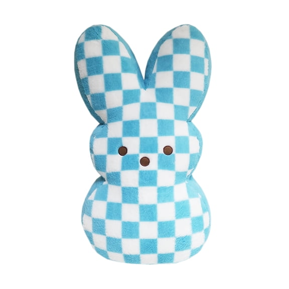 42-inch Jumbo Peeps Bunny, Blue Checker Pattern