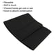 thumbnail image 5 of Fundas reutilizables de neopreno aislantes para tazas de café y té Uxcell Negras, 5 of 6