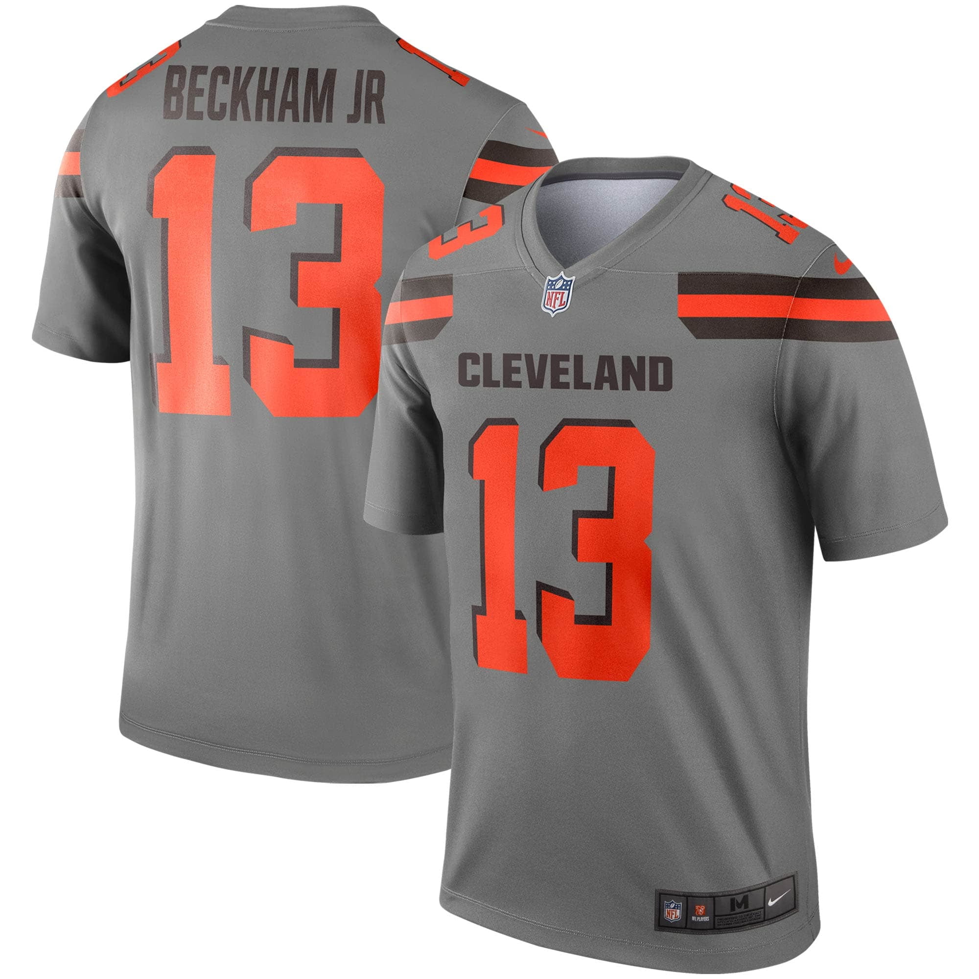 cleveland browns grey jersey
