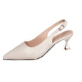 thumbnail image 2 of OKBOP Heels for Women Open Toe Thin Heeled Sandals Pool Ankle Strap Casual Shoes, 2 of 9