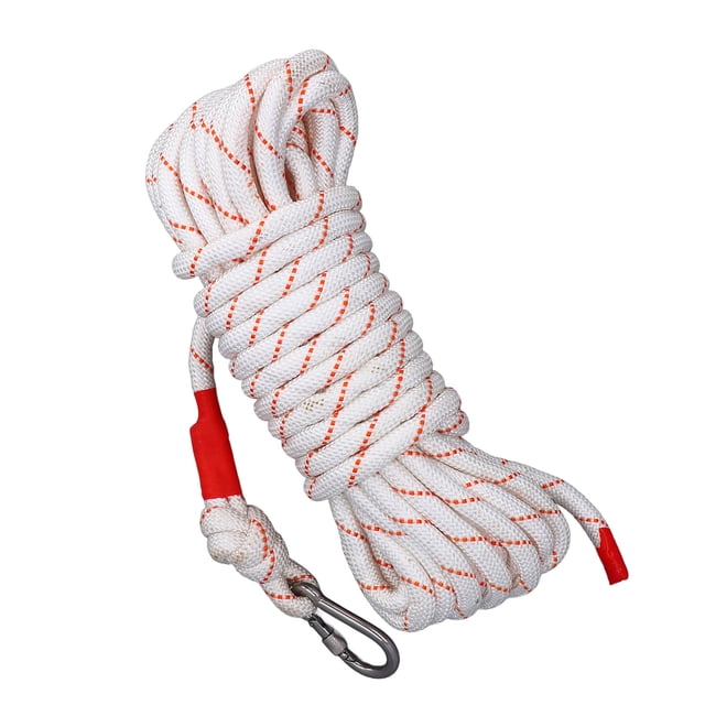 Escape Rope, Safety Rope 20m Length 16mm for Outdoor Emergency Escape