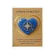 thumbnail image 1 of Recuerdo de bolsillo | Símbolo de amistad | Regalo de Año Nuevo | Tarjeta recordatoria portátil | Charm de corazón del tamaño de una cartera | Para amigos, familiares y compañeros de trabajo, 1 of 2