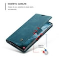 thumbnail image 2 of SaniMore Case for Samsung Galaxy S23 Ultra 6.6" 2023, Premium PU Leather Magnetic Cover Card Slots Cash Pocket Flip Kickstand Shockproof TPU Shell Full Protective Business Case For S23 Ultra, Blue, 2 of 11