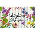 thumbnail image 2 of Art Licensing Studio 18x13 Black Ornate Wood Framed with Double Matting Museum Art Print Titled - Garden Thinking of you, 2 of 4