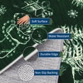 thumbnail image 3 of 4x6 Christmas Area Rug - Washable Low Pile Indoor Carpet with Non-Slip Backing, Indoor Printed Holiday Rug for Entryway Kitchen Bedroom, 3 of 6